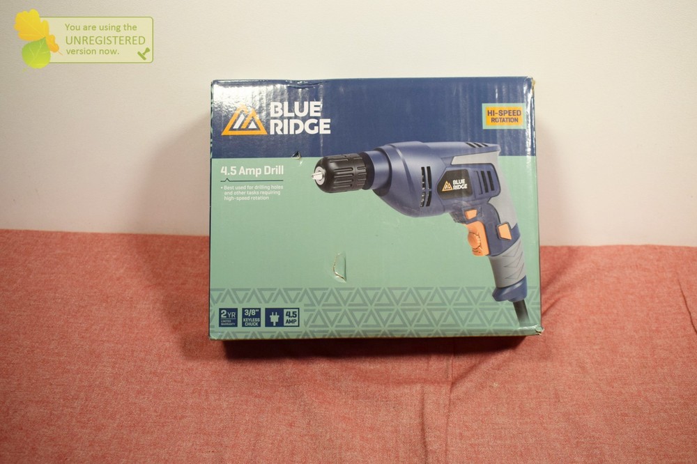Blue Ridge Tools 4.5 Amp Power Corded Drill