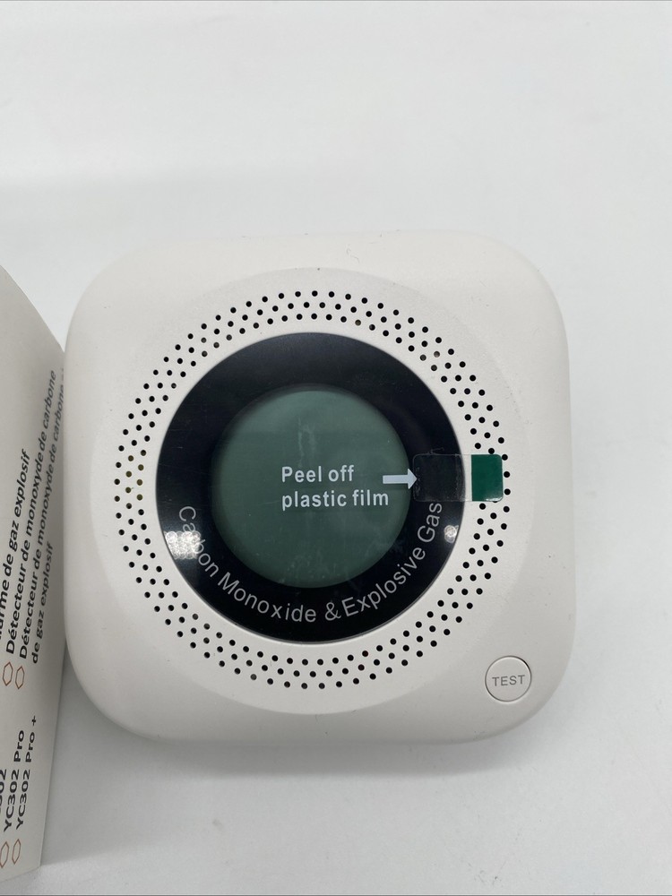 Carbon Monoxide Detector Explosive Gas Detector Plug in Wall