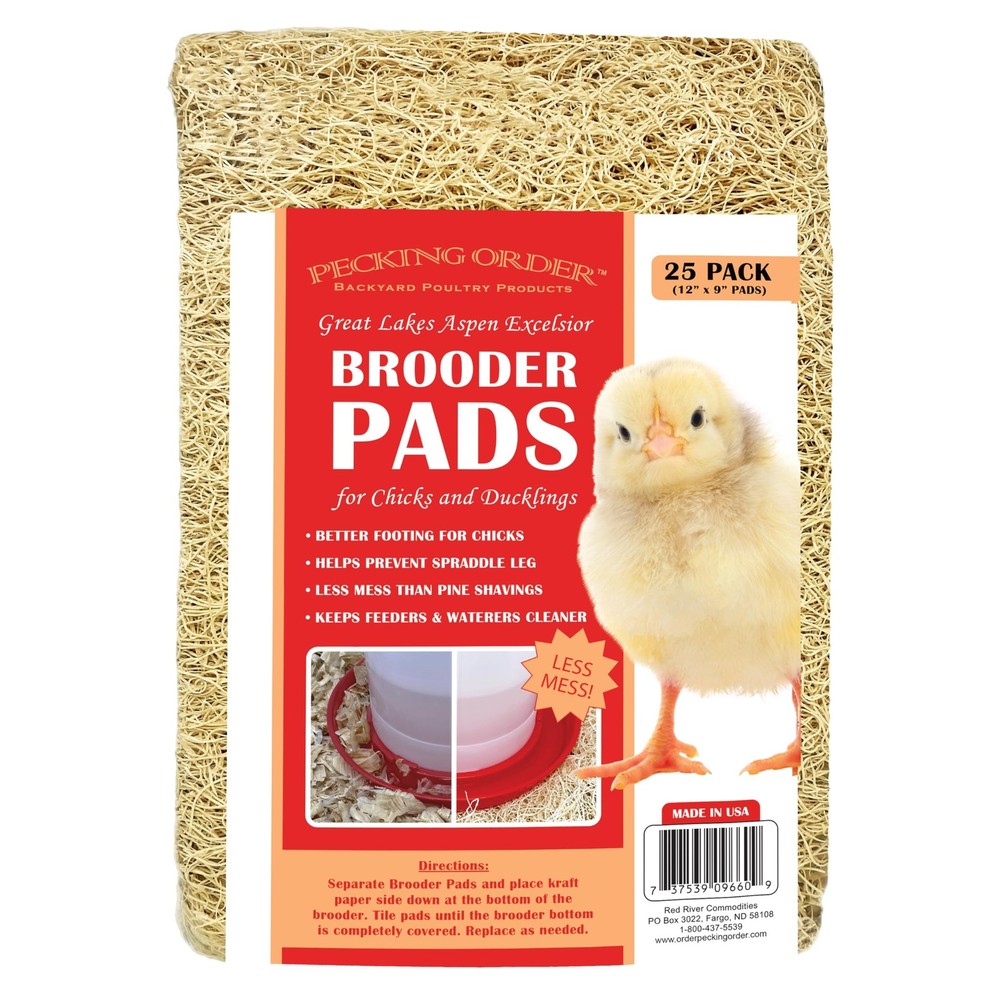 Brooder Pads for Chicks (25 Pack)