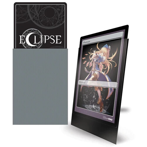 (60-Pk) Ultra Pro Eclipse PRO MATTE SMOKE GREY Small Deck Protector Card Sleeves