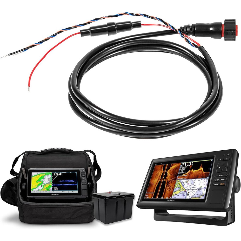 Garmin echoMAP 4-pin Threaded Power Data Cable 010-12445-00