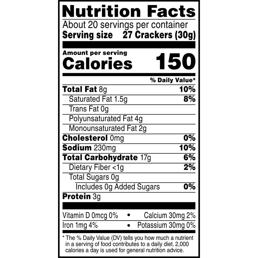 Cheez-It Original Cheese Crackers, Baked Snack Crackers, 21 oz