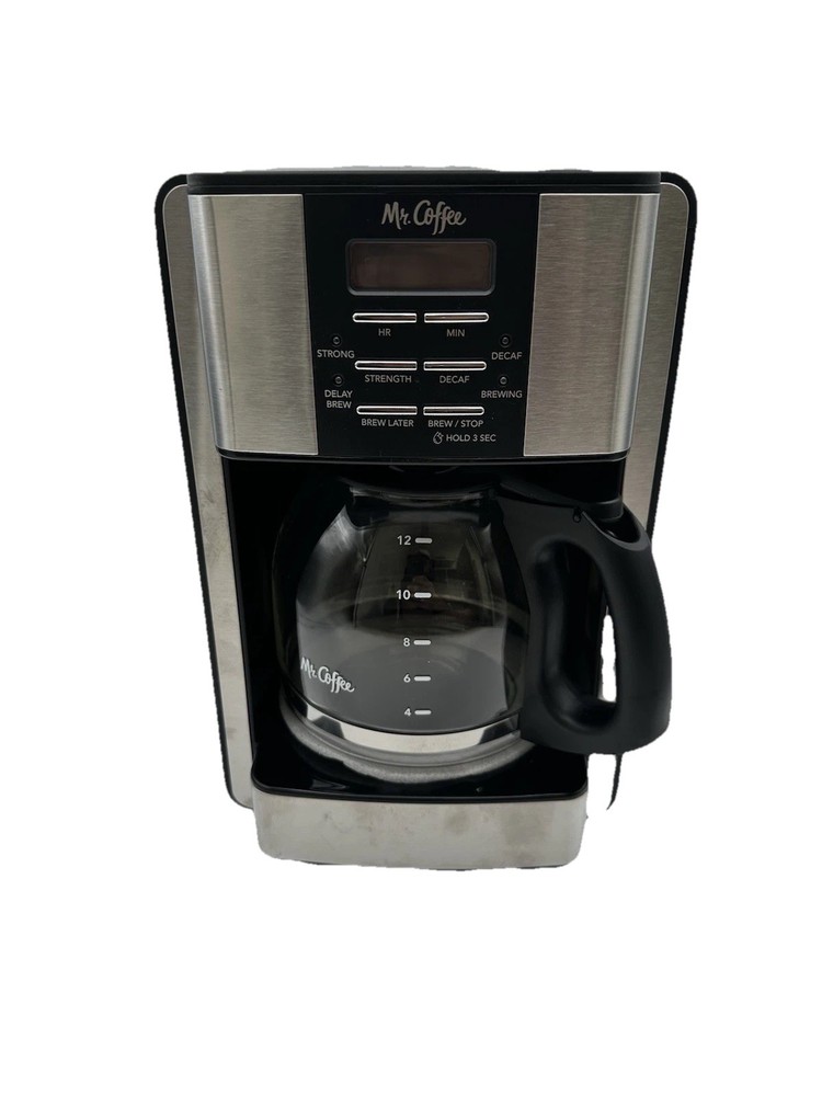Mr. Coffee 12 Cup Programmable Coffee Maker with 3 Ways to Brew System/ Un-Used