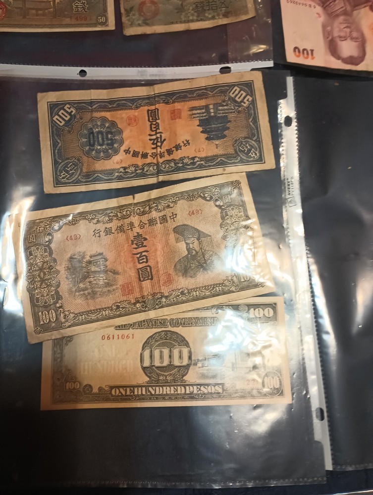 Foriegn Paper Currency+USD