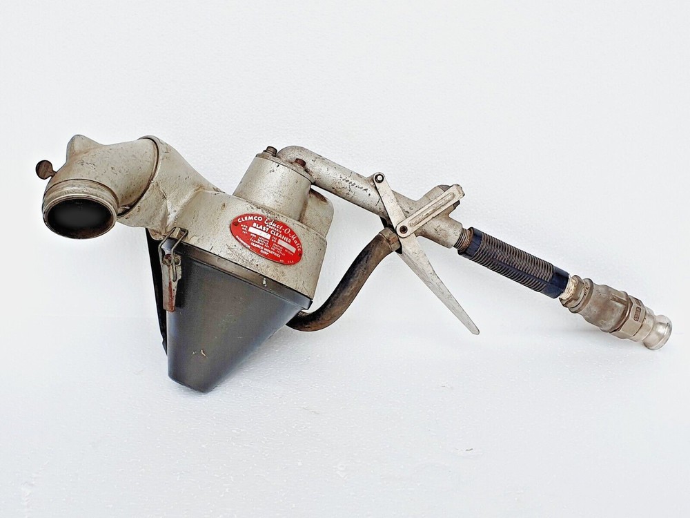 CLEMCO EDUCT-O-MATIC Portable Blast Cleaner, Hand Blast Machine
