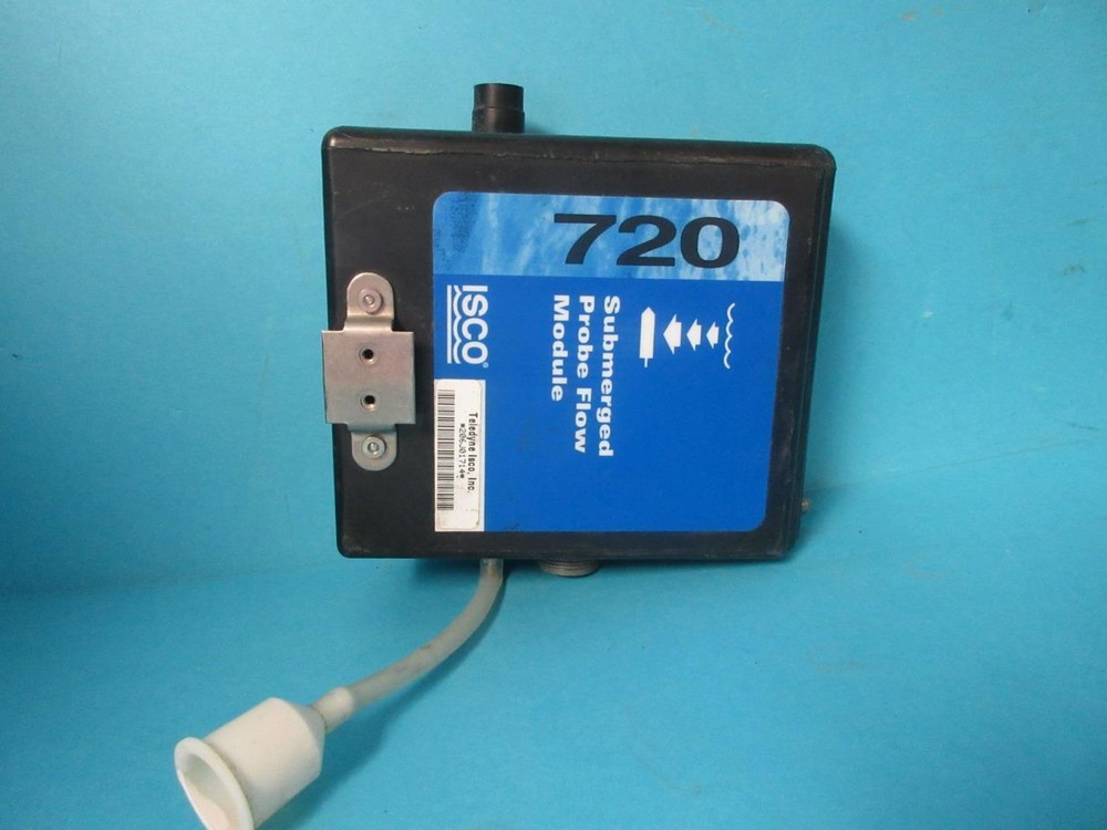 TELEDYNE ISCO 720 SUBMERGED PROBE FLOW MODULE  REPLACEMENT USED WORKS GREAT!