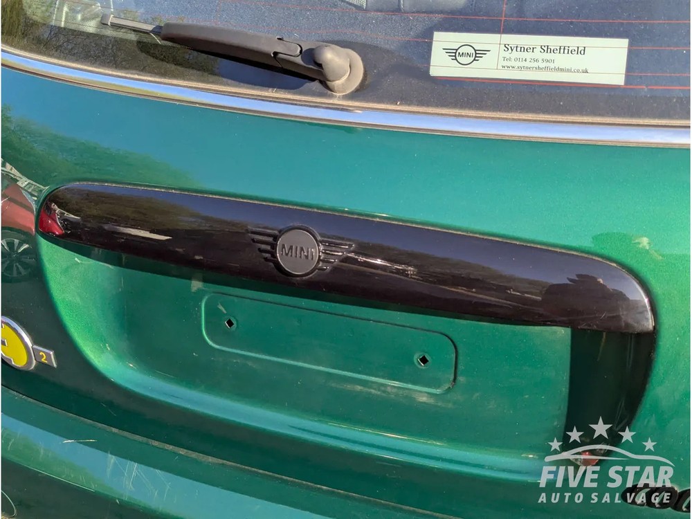 Mini MINI COOPER Tailgate Number Plate Light Trim Rear 2023 Hatchback 2/3dr