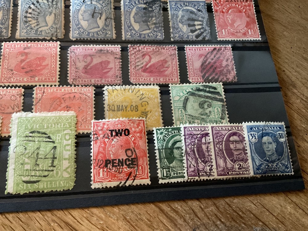 Australia mounted mint or used stamps B1835