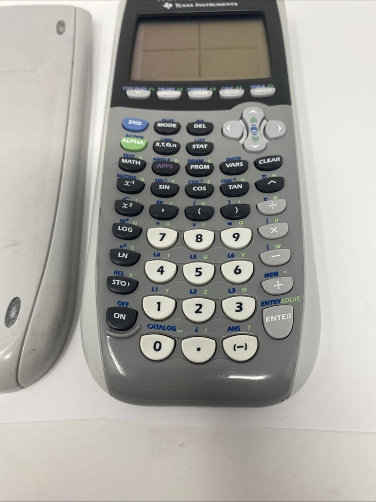 Texas Instruments TI-84 Plus Silver Edition Graphing Calculator -TESTED