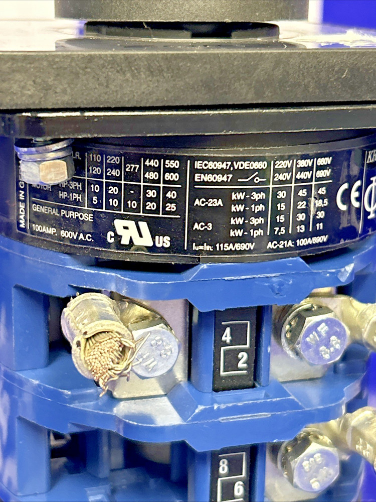 C806USK548 Motor Control Rotary Switch 🟦