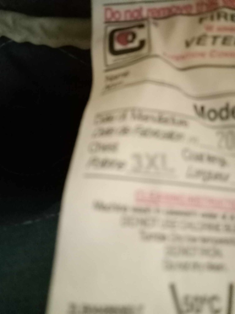 Used Firefighter Turnout Gear