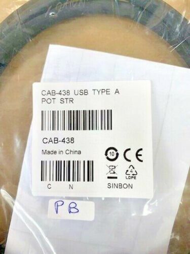 Datalogic CAB-438 POT Straight Cable - Type A USB - Data Transfer Cable