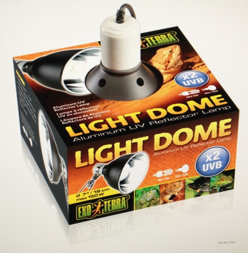 EXO TERRA LIGHT DOME - 7 IN - PT-2057