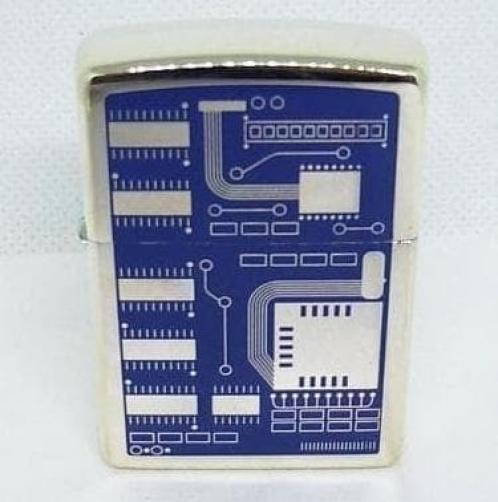 Zippo circuit board, electronic circuit, 2004 product.