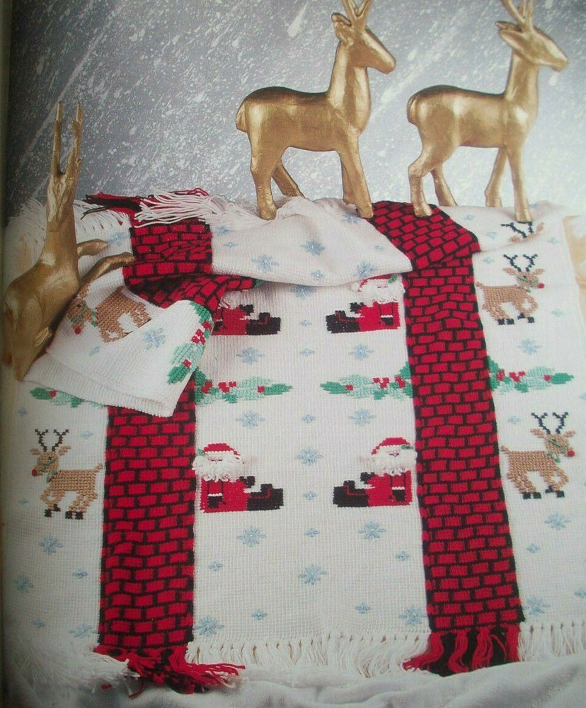 Hooked on Afghans crochet patterns 50 designs holidays