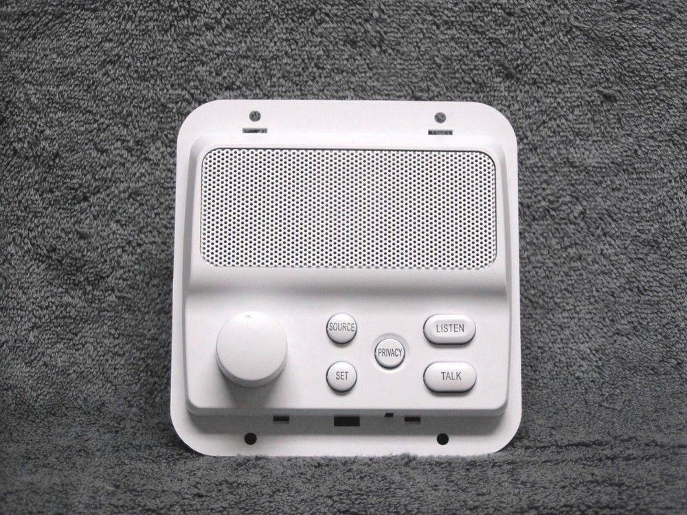 (6) Rm WHITE Kit Complete Intrasonic IST RETRO Home Intercom