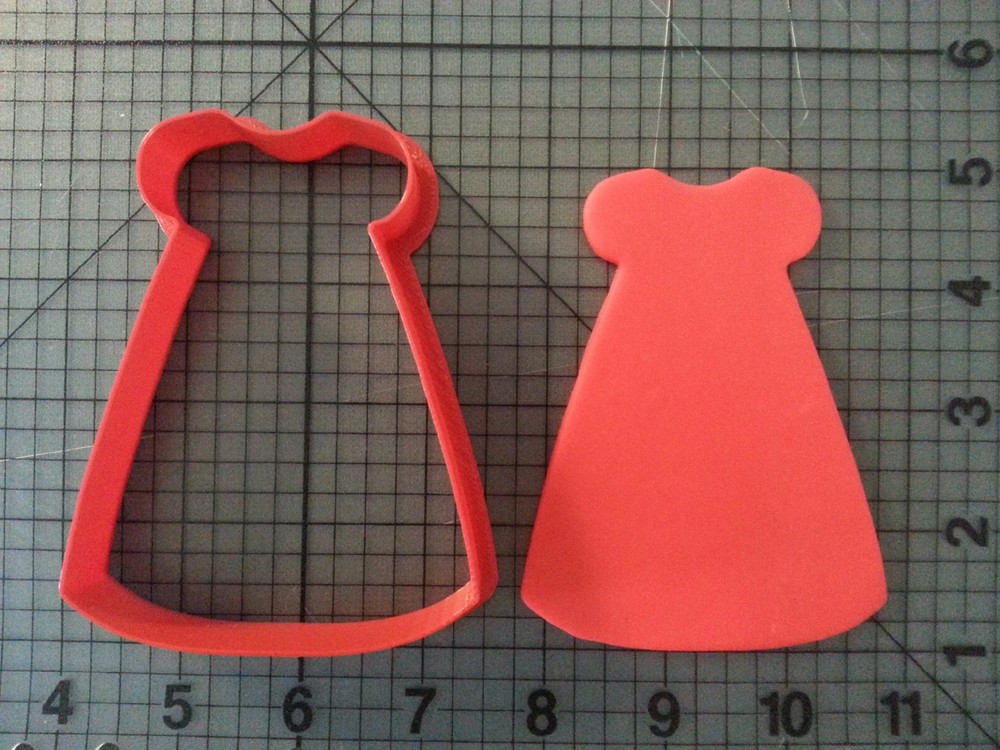 Night Gown Cookie Cutter