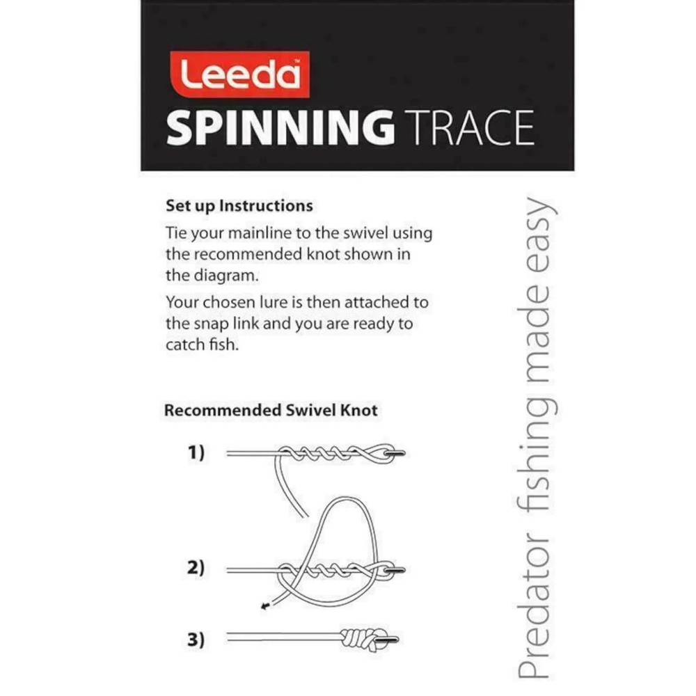 Leeda Fishing Spinning Trace