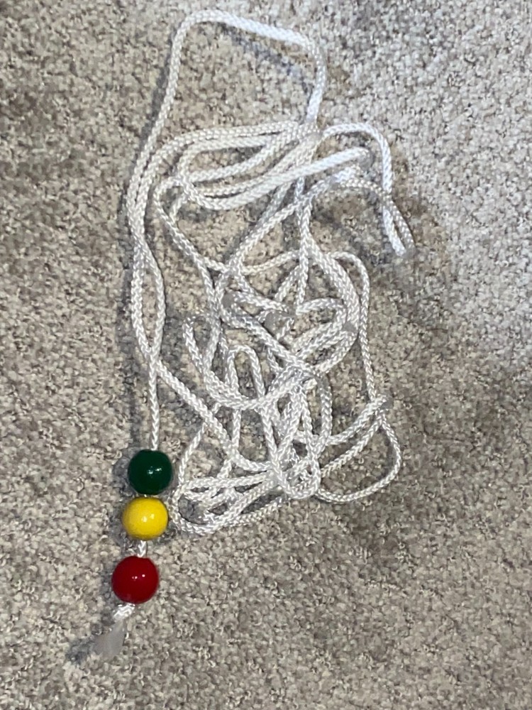 3-Bead BROCK STRING for Vision Therapy / Convergence Insufficiency 10' - BERNELL