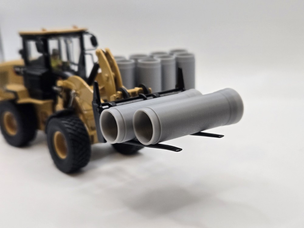 1/50 Scale 24" Reinforced Concrete Pipe RCP *10 Pack*