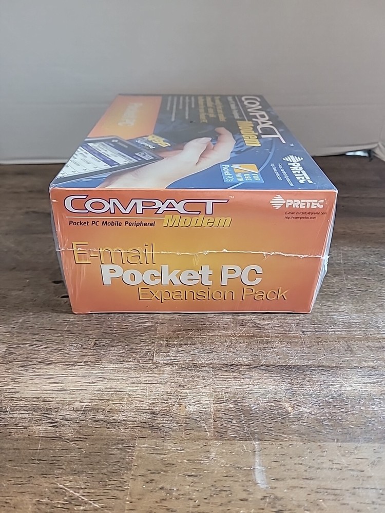 NOS Pretec Compact Modem Pocket Pc Peripheral Email Pocket Pc Expansion Pack...