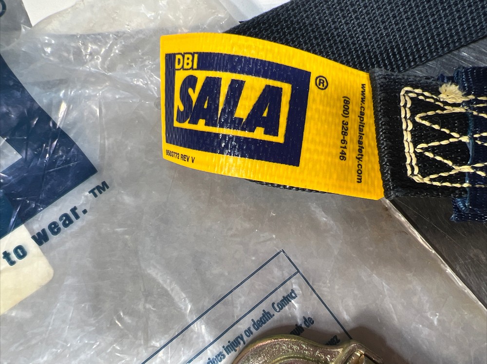 DBI SALA 1231254 4’ Web Lanyard Nos Surplus