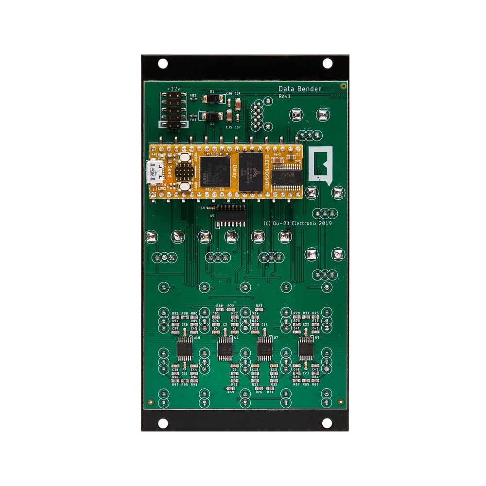 Qu-Bit Data Bender Circuit Bent Digital Audio Buffer Module - Black