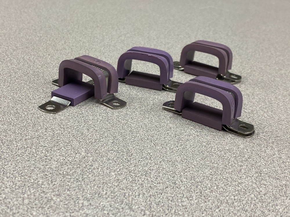 Two-Piece Rectangular Cushioned Restraining Strap,#108SS, Box of 5