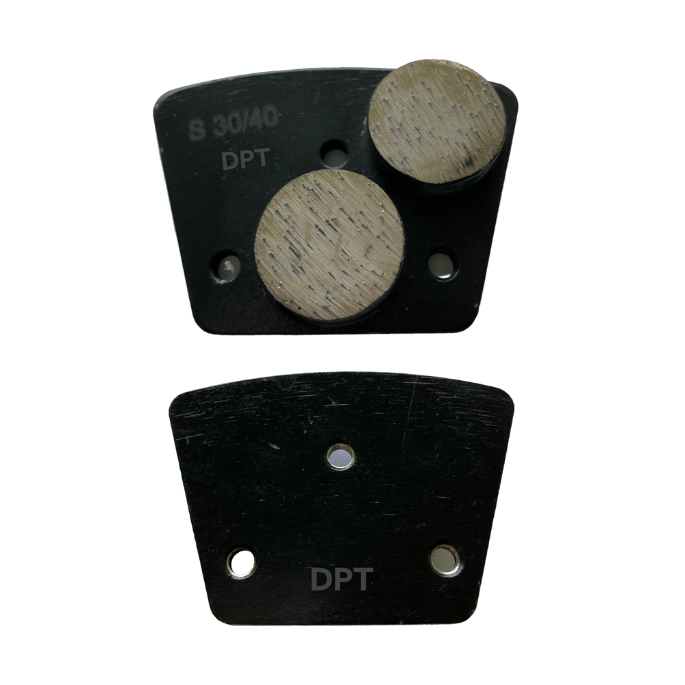 3 Pack Grinder Tooling for Concrete Grinding Medium Bond 30 Grit Remove Material