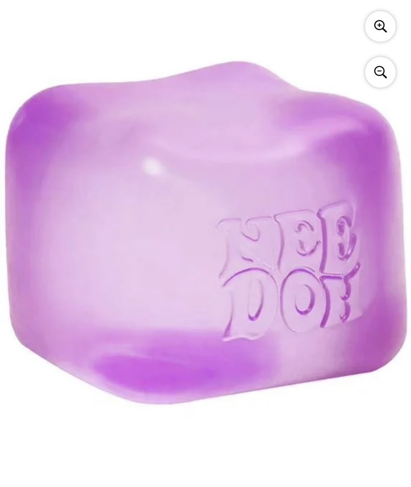 NeeDoh Nice Cubes Ice Cube Toy Fidget Super Solid Squish