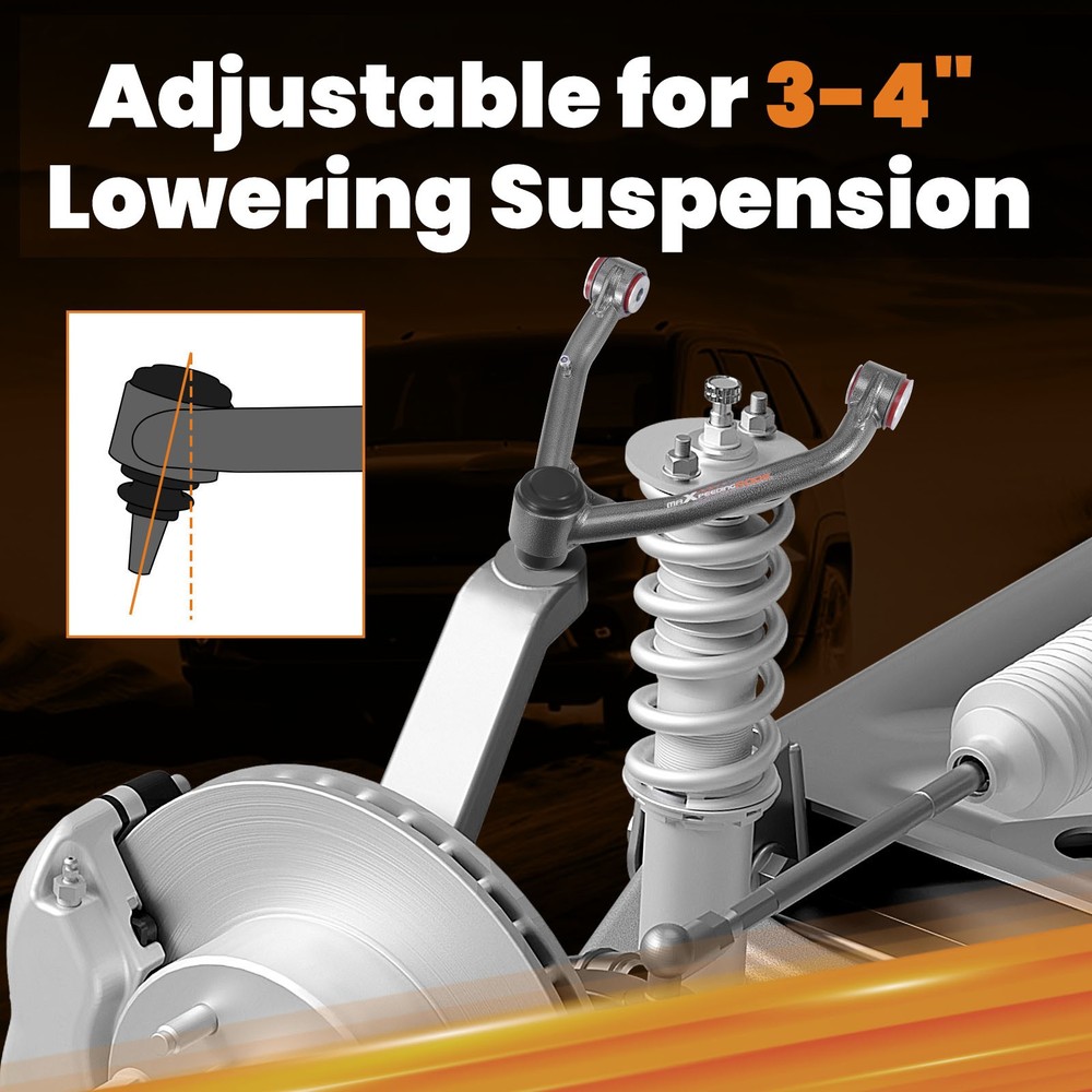 2pcs Alignment Control Arms Drop Kit Suspension for 07-15 Silverado Sierra 1500