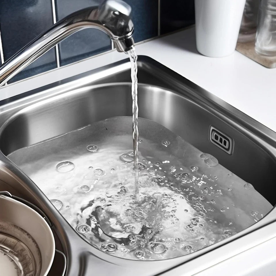 Kitchen Sink Drain Stopper Cover, 2PCS Stainless Steel Garbage Disposal Stopper