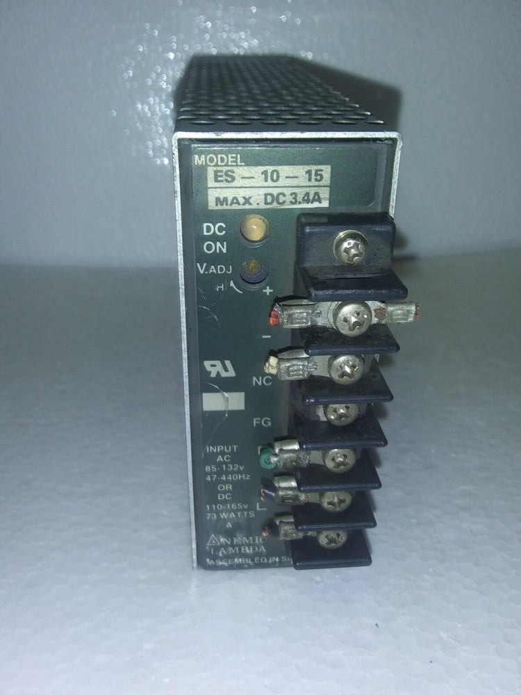 Nemic Lambda ES-10-15 power supply DC 3.4A