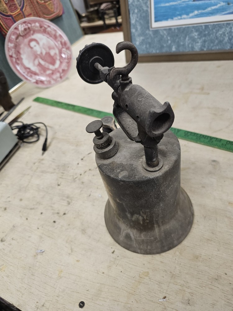 Vintage Dunlap Brass Blow Torch Model