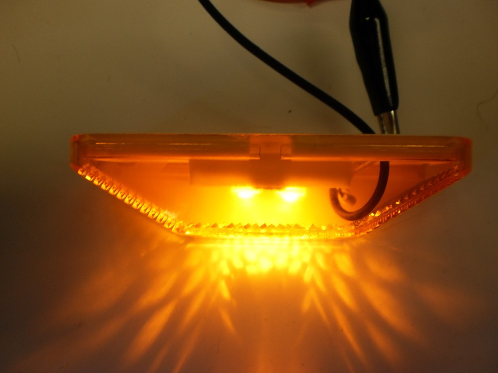 Amber LED Marker Light Bargman 99 Truck Trailer RV 225