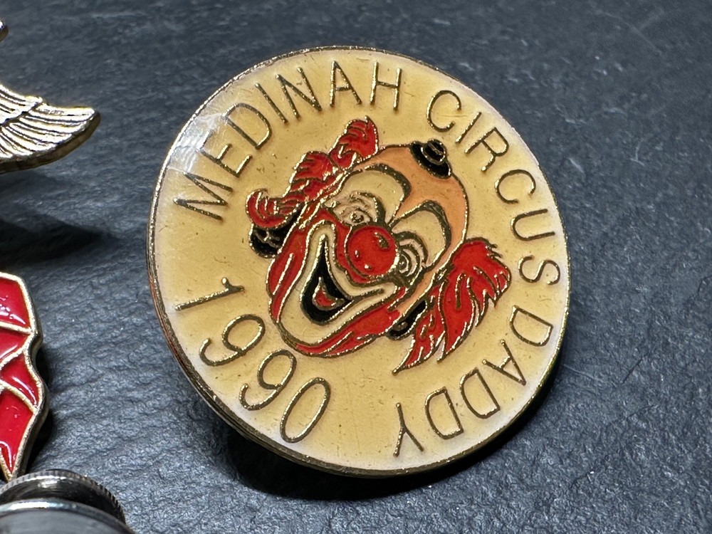 5 DIFFERENT VINTAGE SHRINER PINS I181