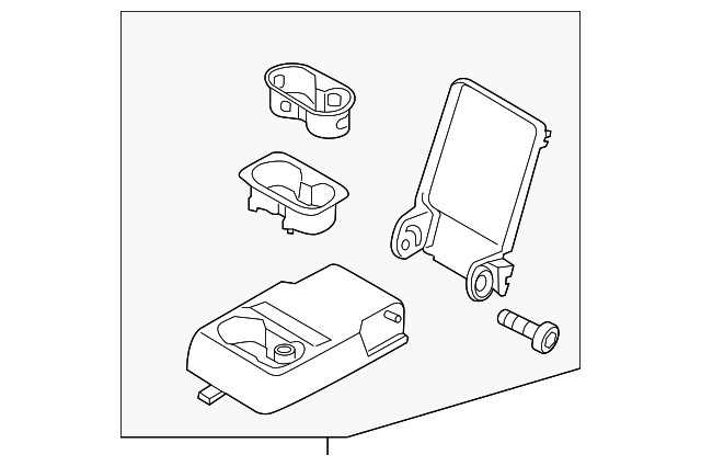 Genuine Ford Armrest Assembly FT4Z-5867112-AF