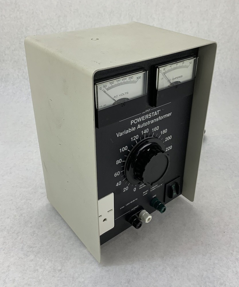 Warner Electric L2M226C Powerstat Variable Autotransformer - Tested