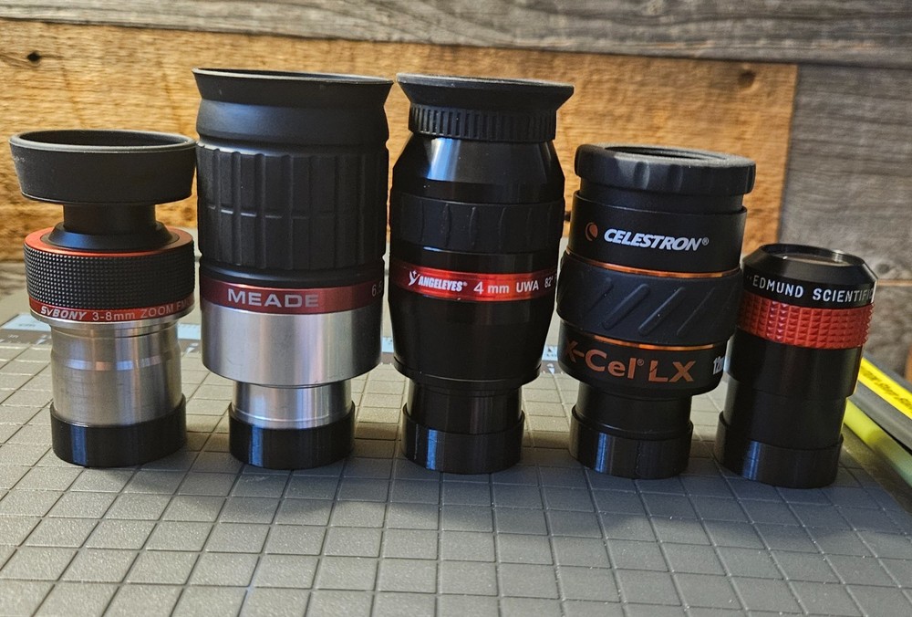 1.25" and 2" Astronomy Eyepiece Caps