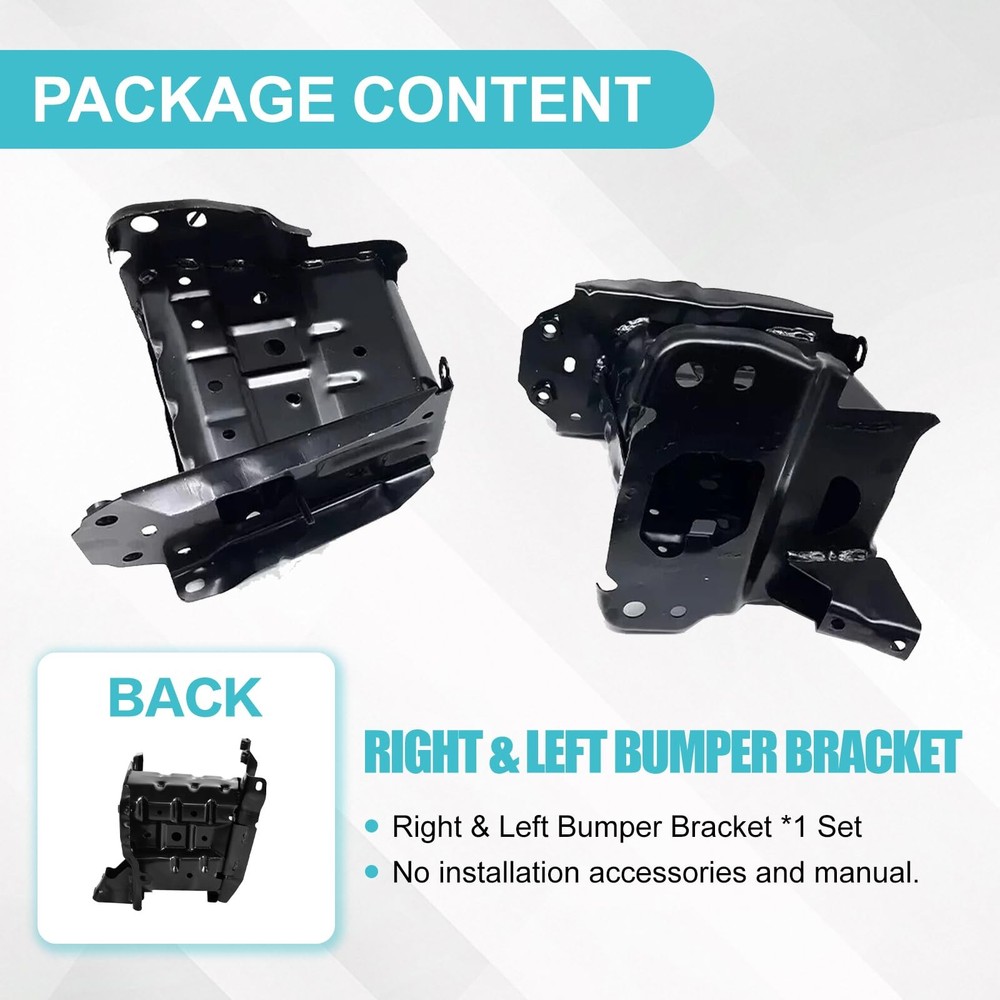 Front Bumper Bracket 2Pcs Left Right for 2019-2025 Corolla