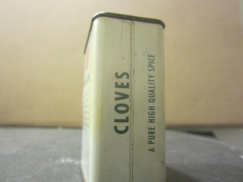 Ann Page Ground Clove Tin Spice Tin Kitchen pre UPC