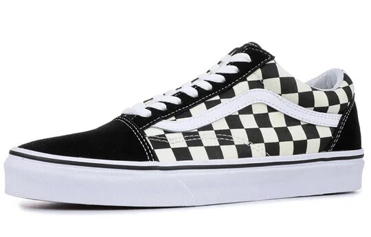 Vans Mans Old Skool Black Checkerboard Black/White