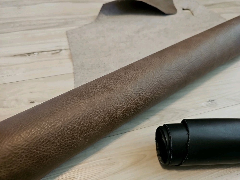 4oz SADDLE LIGHT BROWN LEATHER PANEL/SHEET/SQUARE/12X12X24 SOFT FULL GRAIN 27+sq