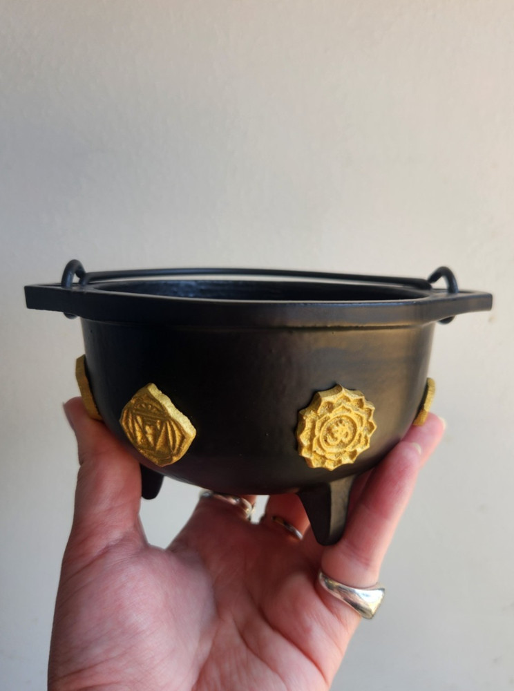 Seven Chakra Mini Cauldron