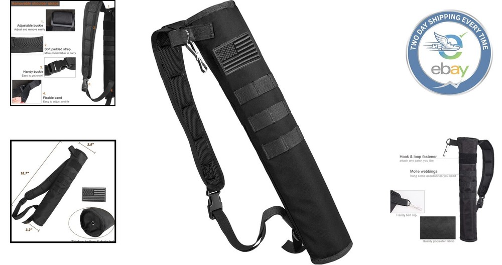 Customizable Molle System Archery Quiver - Lightweight & Foldable for Easy Carry