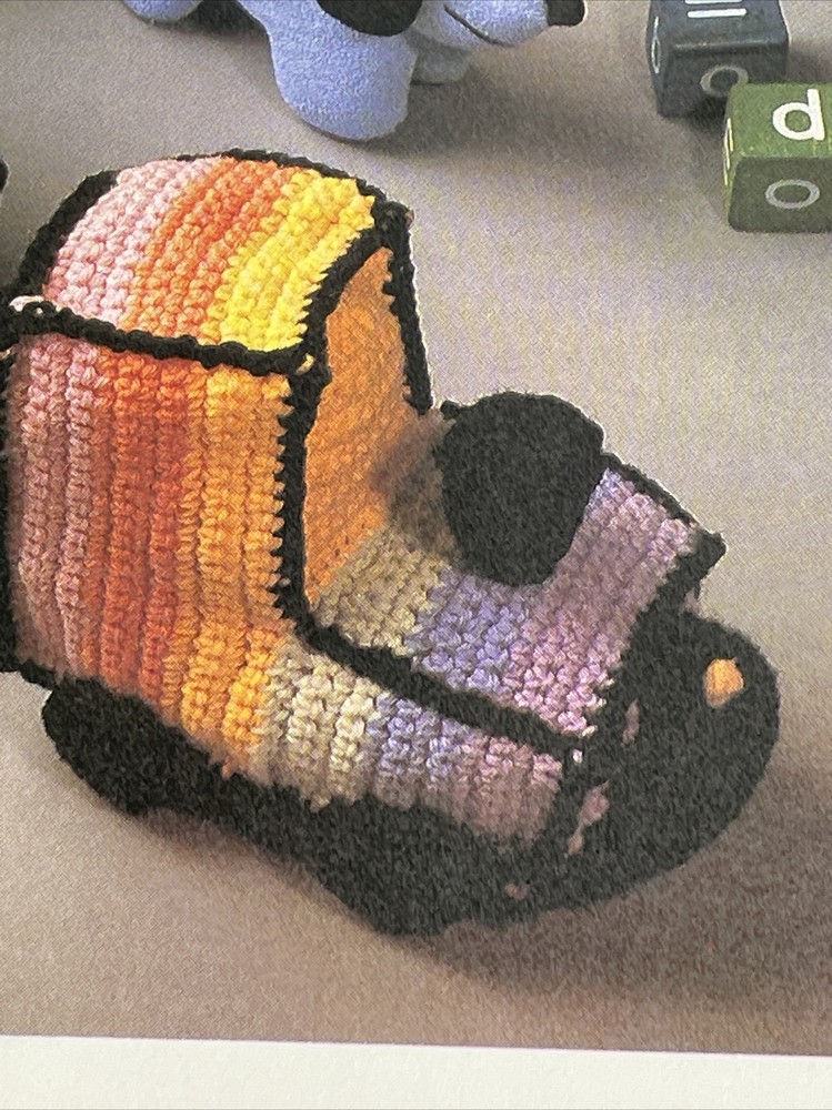 Marshall Cavendish Rainbow Train Toy Crochet Pattern