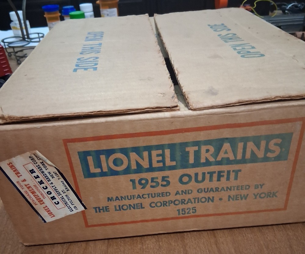 Boxed Lionel Set from 1955 #1525