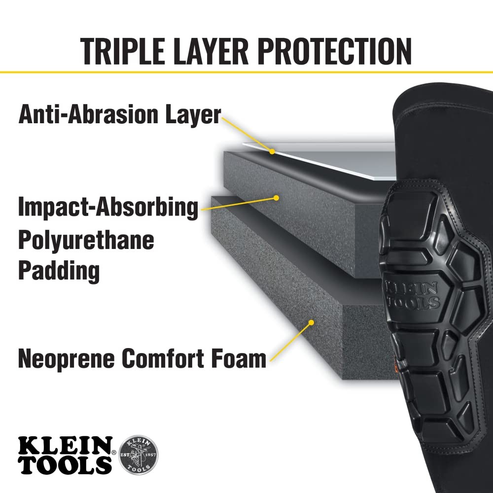 Work Knee Sleeves Heavy Duty Support Pads