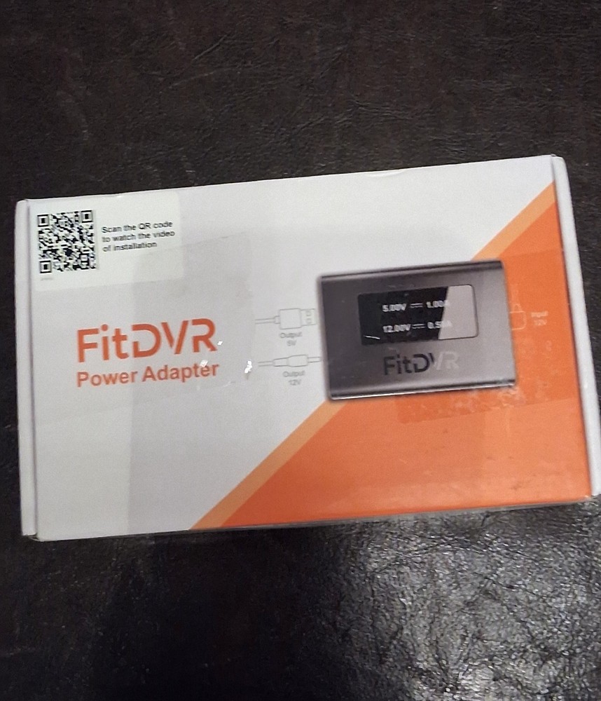 FitDVR Universal Dash Cam Power Adapter for All Car Models