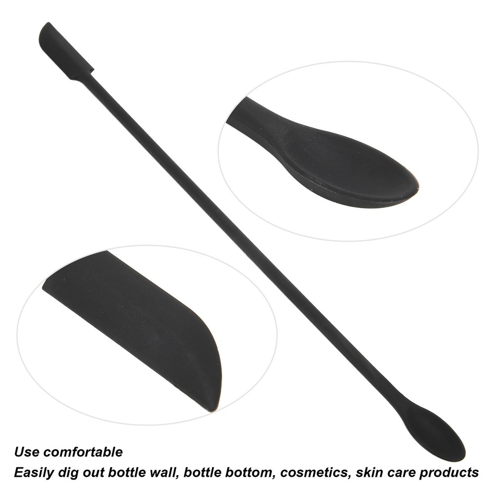 Makeup Spatula Tool Double Side Silicone Mini Lengthened Slim Jam Spatula